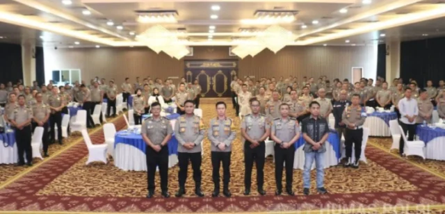 Polda Sumsel Gelar Monev Anggota di Luar Struktur Polri di Auditorium Lantai 7 Gedung Presisi