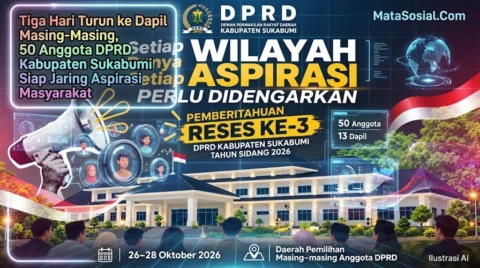 Tiga Hari Turun ke Dapil Masing-Masing, 50 Anggota DPRD Kabupaten Sukabumi Siap Jaring Aspirasi Masyarakat